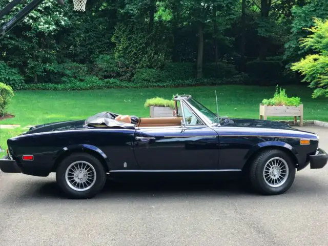 1975 fiat 124 spider - excellent condition
