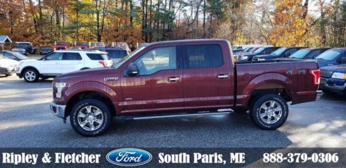 2015 ford f-150 xl 4x4 xl 4dr supercrew 6.5 ft. sb for sale in south paris, maine