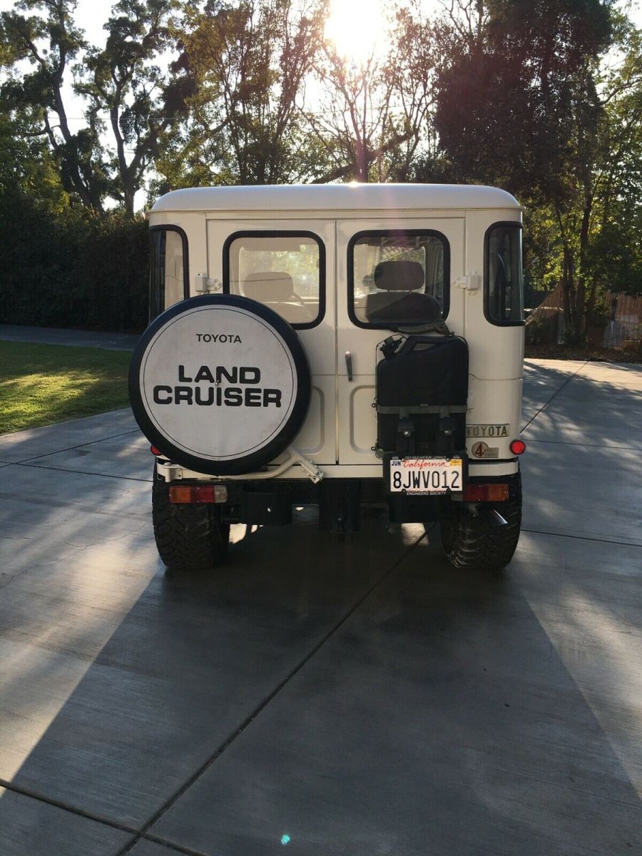 1977 toyota land cruiser fj40 suv white 4wd manual fj40