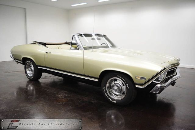 1968 chevrolet chevelle ss 396 convertible