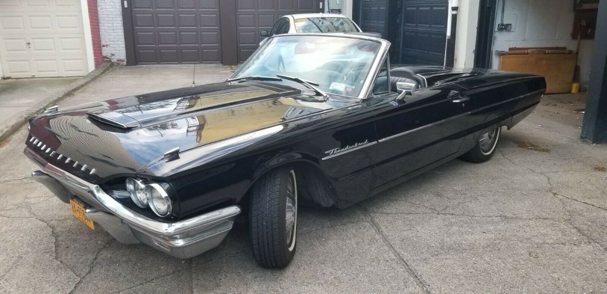 1964 ford thunderbird convertible tonneau california low mileage beauty runs a+