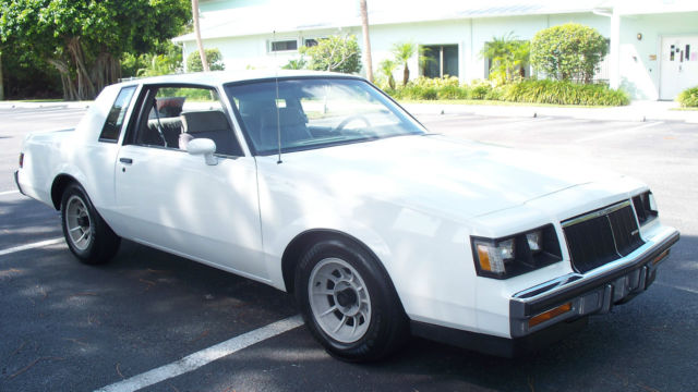 1986 buick regal t-type coupe 2-door 3.8l turbo