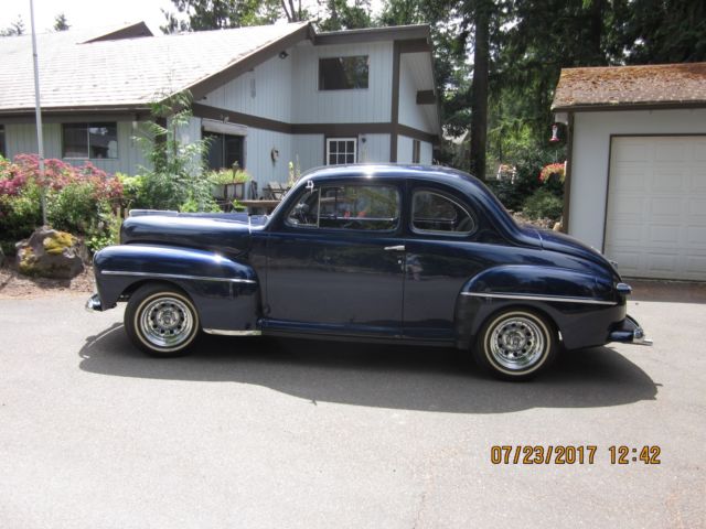 1947 ford coupe midnight blue