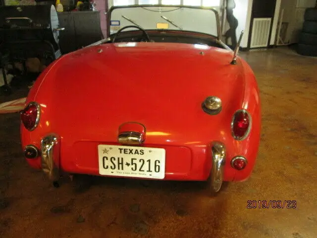 1960 austin healy bug eye no rust garage kept