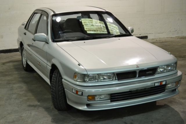 1988 mitsubishi galant vr-4 - grace silver metallic 4g63t 37,000 miles !!!