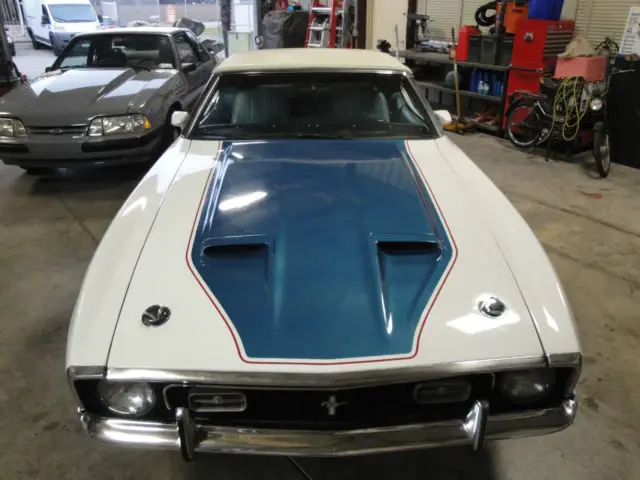 1972 ford mustang convertible v8 sprint replica with shelby wheels