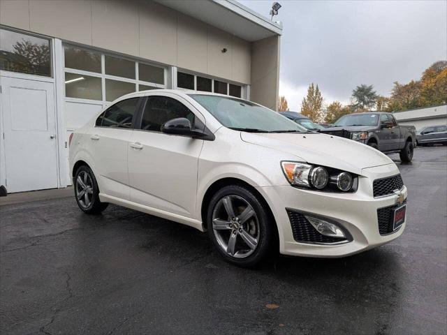 2016 chevrolet sonic rs