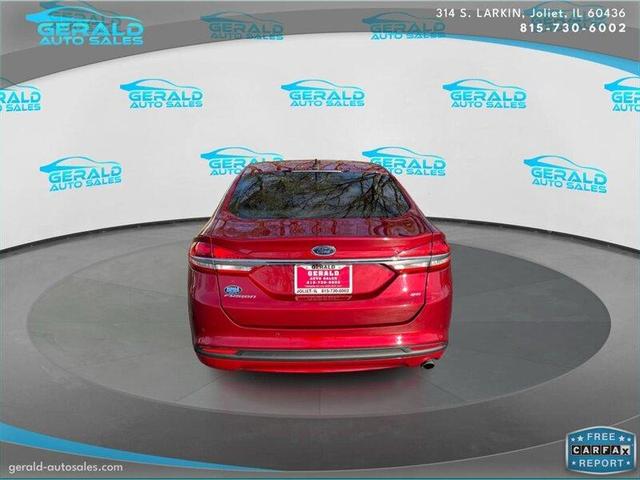 2018 ford fusion se
