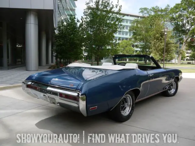 1970 buick gs stage 1 convertible, concours gold winning, fully documented!