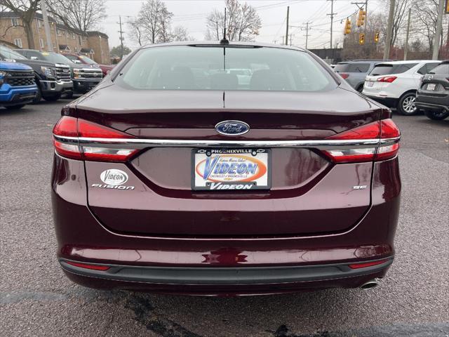 2018 ford fusion se