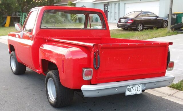 good condition 1976 chevy c10 stepside custom deluxe no reserve