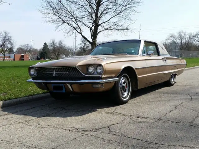 1966 ford t-bird with landau top