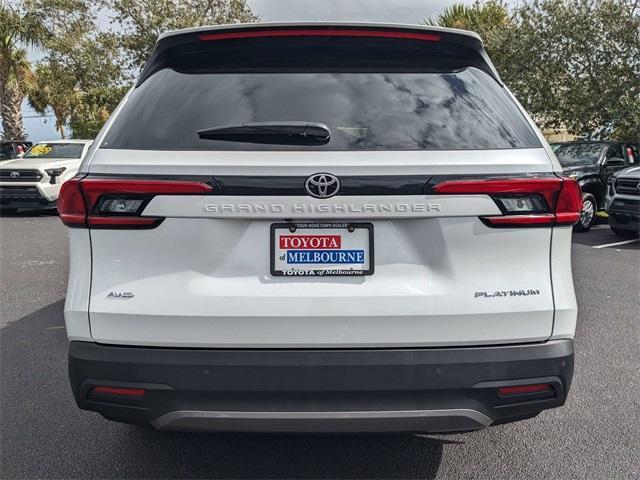 2024 toyota grand highlander platinum