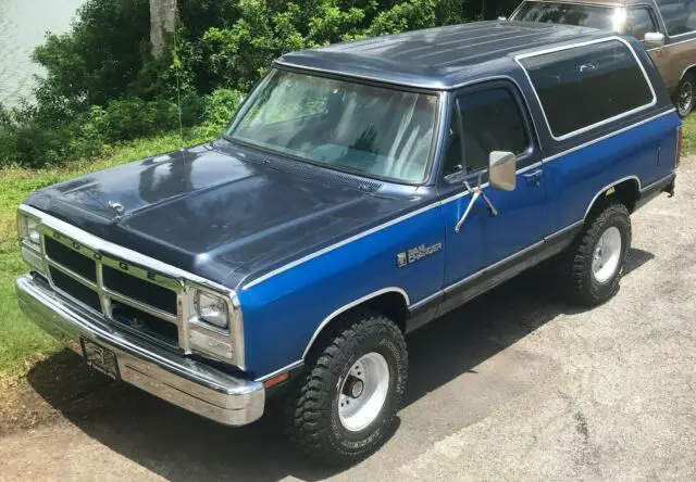 1986 dodge ramcharger 4x4 super clean florida truck historic vintage classic