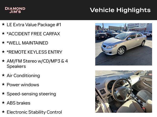 2010 toyota corolla le