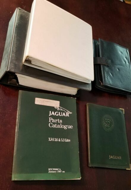 no reserve jaguar convertible, complete service manual, original window sticker