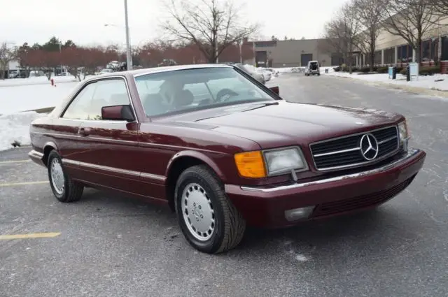 1990 mercedes benz 560 sec 1 owner low miles cleanest anywhere truly a must see!
