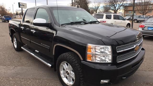 2012 chevrolet silverado 1500 ltz 4x4 ltz 4dr crew cab 5.8 ft. sb for sale in great falls, montana