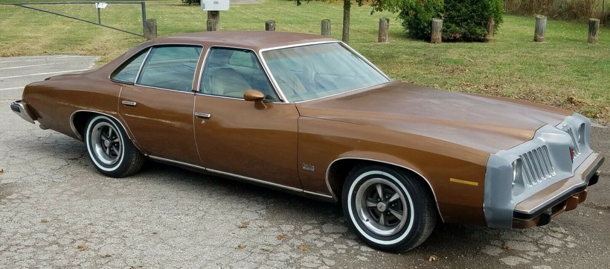 1974 grand am sedan 455 72k miles 7.4 litre pontiac