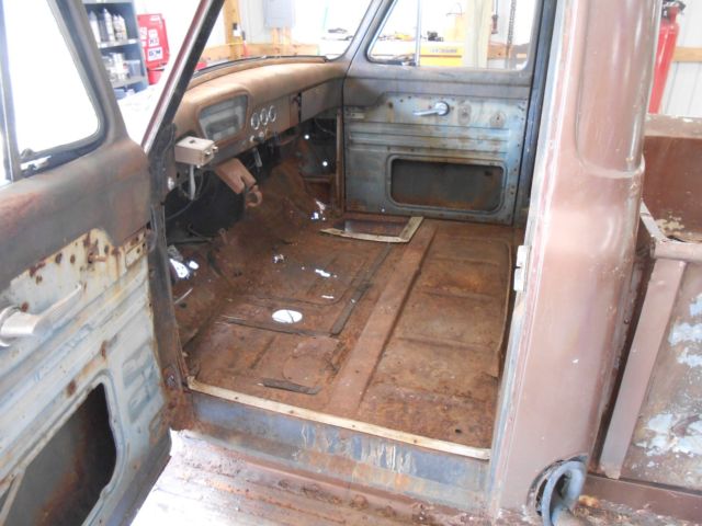 1954 ford f-100 truck hot rod rat rod project