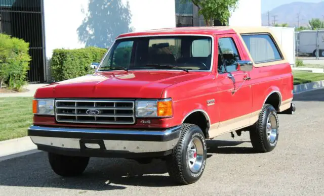 california original, one owner 1988 ford bronco eddie bauer 4ã—4, 100% rust free