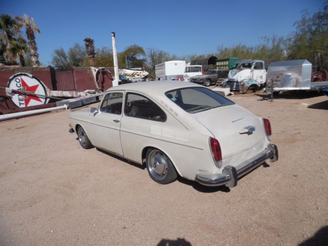 1972 volkswagon fastback type 3 1600 fi rare radio delete original paint 59k mi