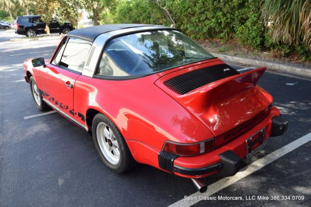 1974 porsche 911 first year ducktail carrera targa 8/73 prod #24 of 246
