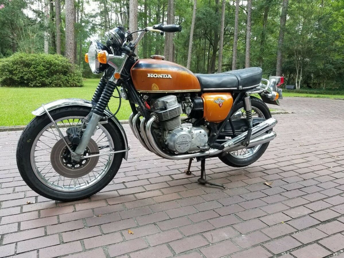 1971 honda cb 750 brown rwd manual