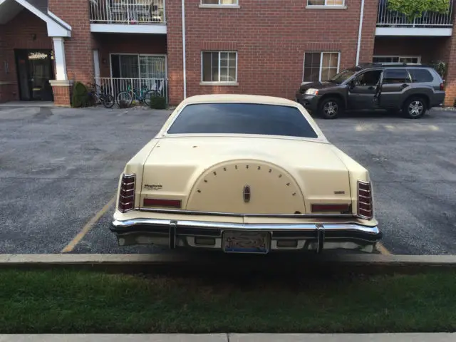 1979 lincoln continental coupe good condition