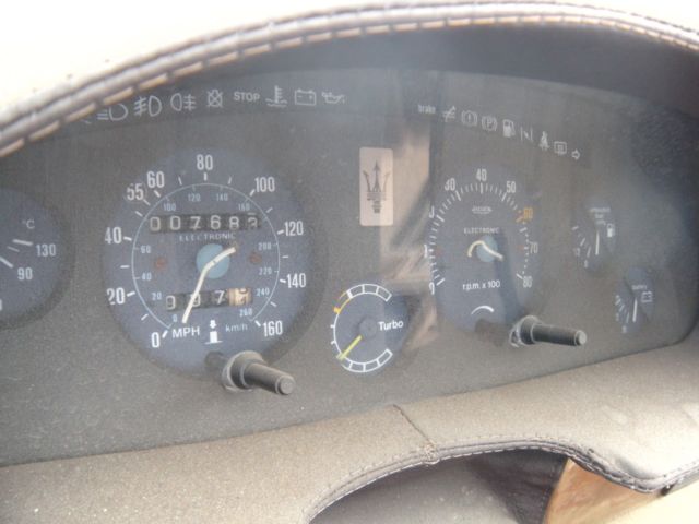 1986 maserati biturbo spyders