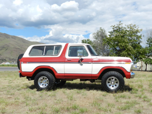 1979 ford bronco ranger 4x4 2 tone very clean a must see rare shape!