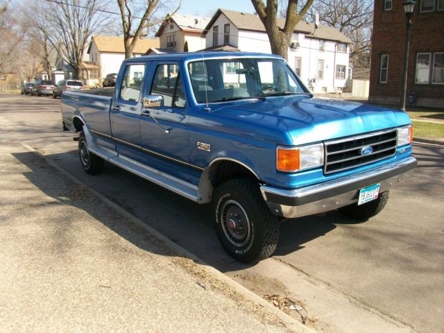 very nice 1991 ford f350 crew cab 4 x 4
