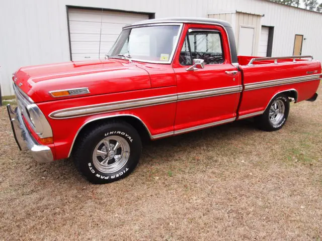 1972 ford f100 ranger xlt short bed 428 police interceptor factory air condition