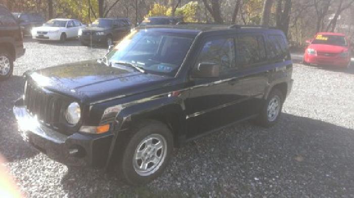 reduced* 2008 jeep patriot sport 4x4 in hollidaysburg, pa