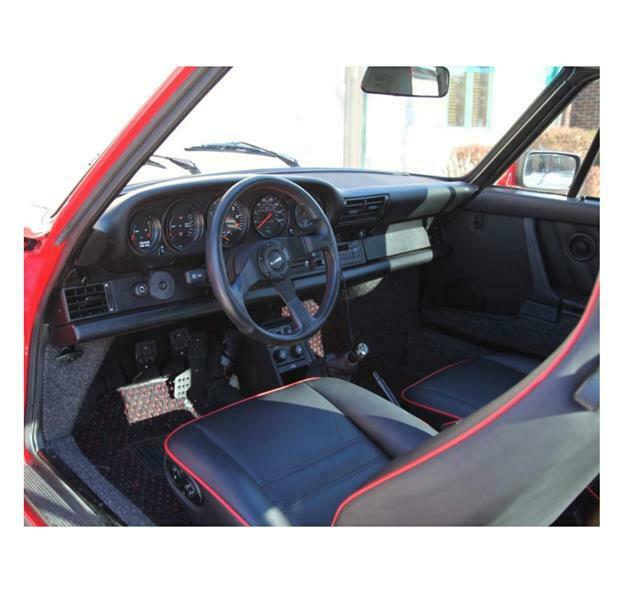 1986 porsche 930 turbo, guards red, 50,000 miles, immaculate!