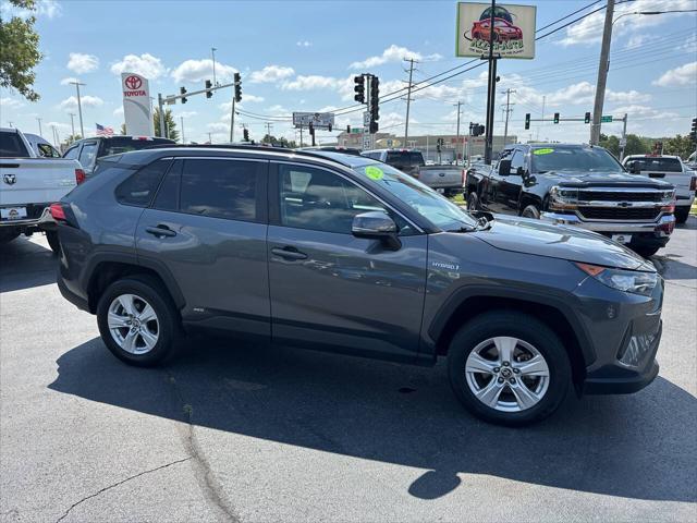 2021 toyota rav4 hybrid le
