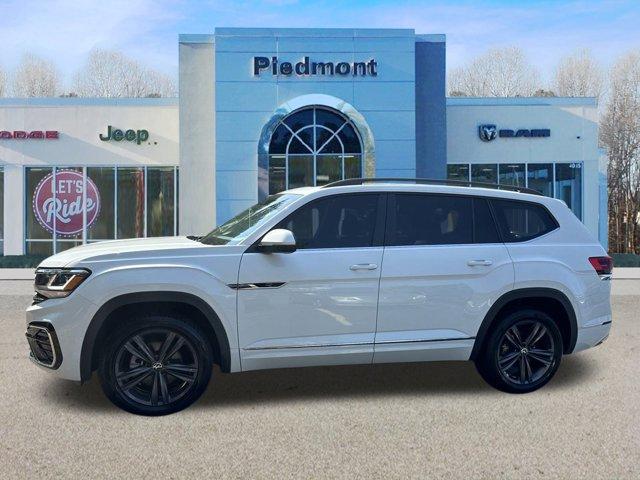 2021 volkswagen atlas 3.6l v6 se w/technology r-line