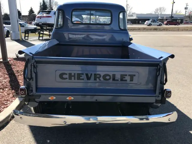 1951 chevrolet 1/2 ton 5 window 3100 deluxe black plate truck frame off restore