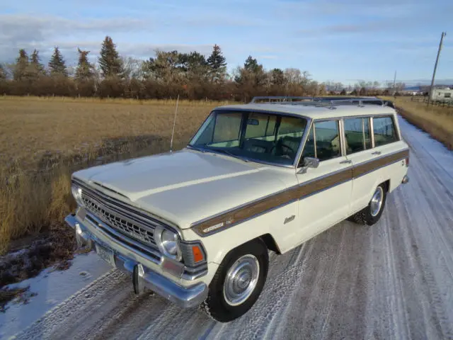 1973 jeep wagoneer 4x4 quadra trac western survivor barn find cherokee cj honcho