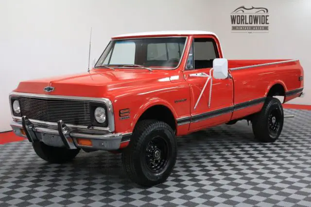 1972 red 4x4! fully restored! fi v8! 4 speed!!