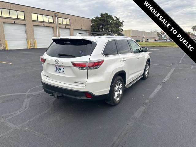 2015 toyota highlander limited