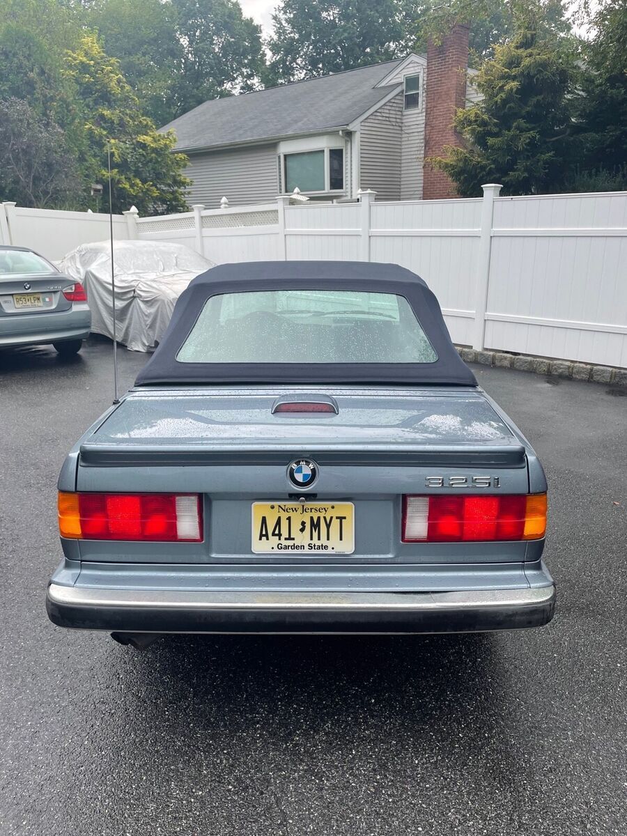 1989 bmw 325i convertible blue i automatic