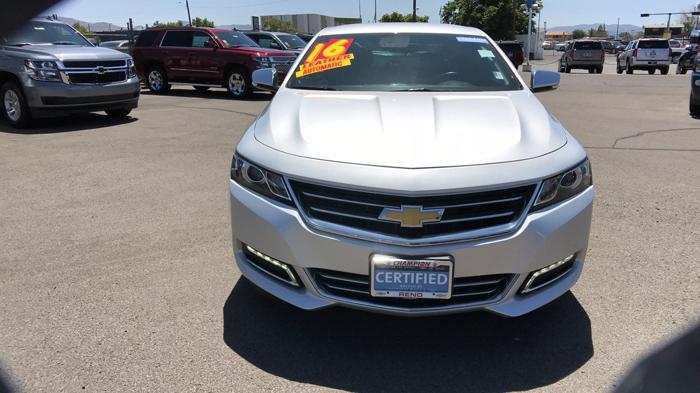 certified 2016 chevrolet impala ltz reno, nv 89502 for sale in reno, nevada