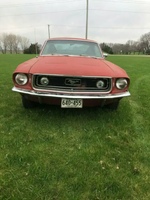 1968 mustang gt s-code 4 speed fastback barn find no reserve