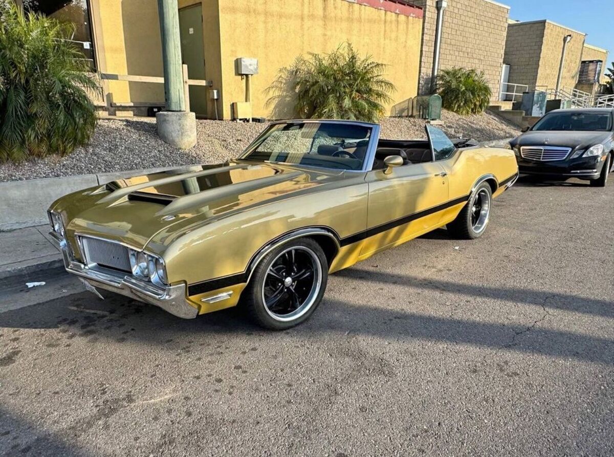 1970 oldsmobile cutlass convertible brown ls swapped