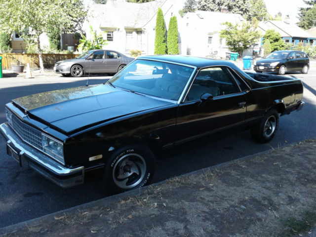 1983 chevrolet el camino ss standard cab pickup 2-door 5.0l