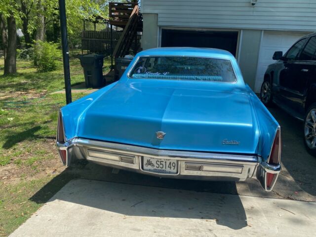 1970 cadillac deville sedan sedan blue rwd automatic chrome