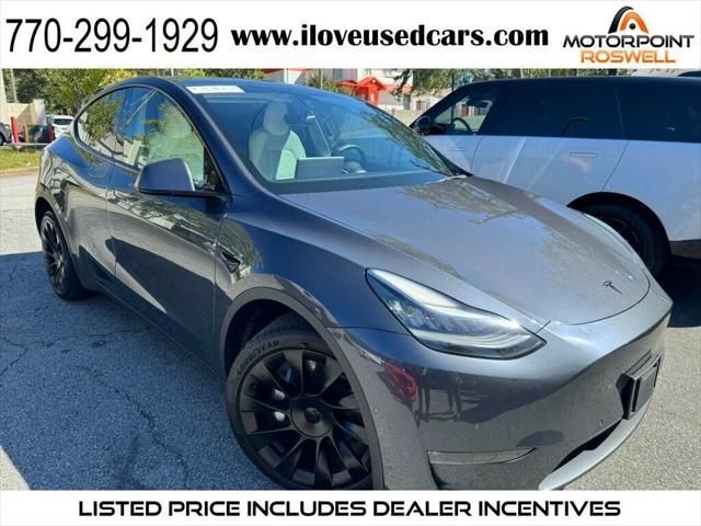 2021 tesla model y long range dual motor all-wheel drive