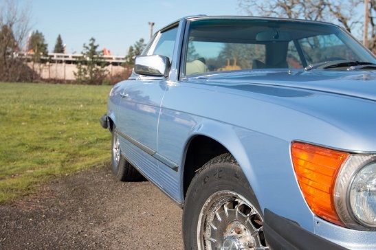 1979 mercedes 450 sl convertible, v8, 112k miles, excellent condition