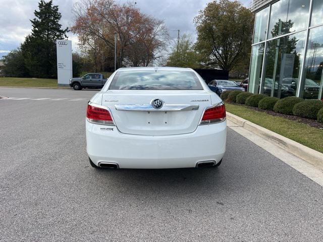 2012 buick lacrosse leather